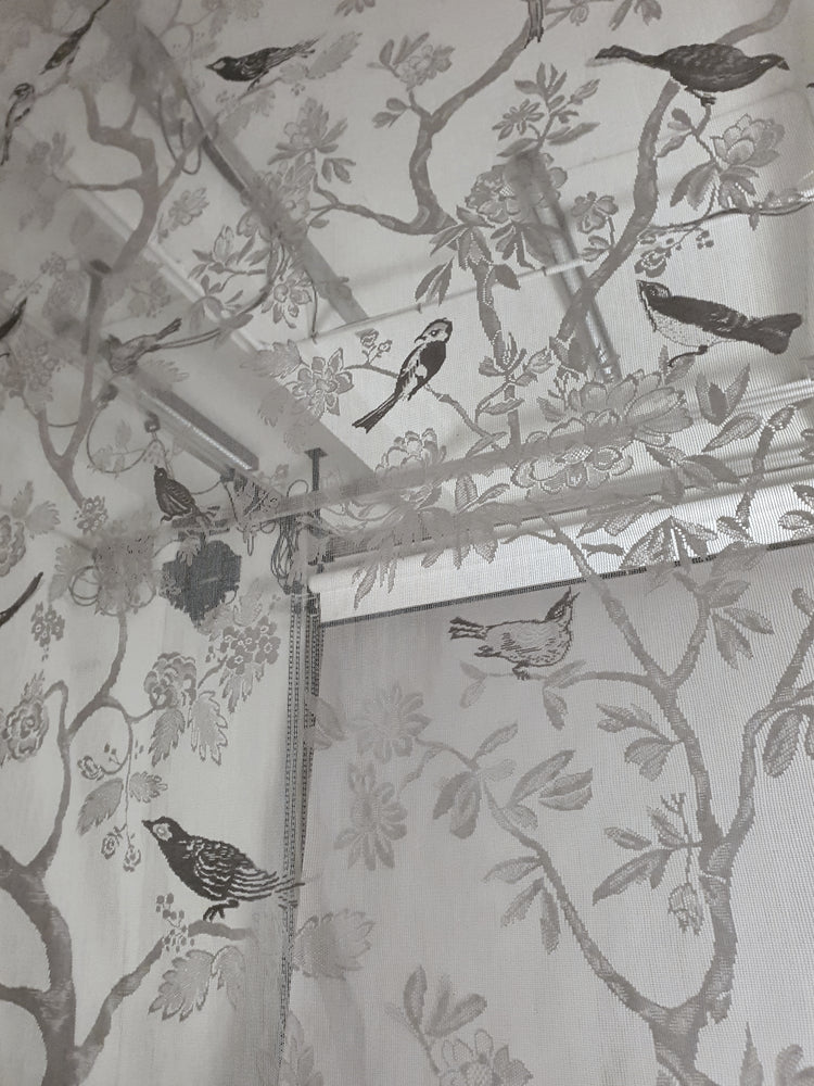 Flocked Paradiso Lace Panel