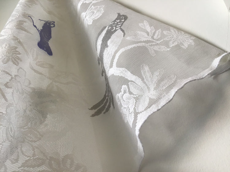 Flocked Paradiso Lace Panel