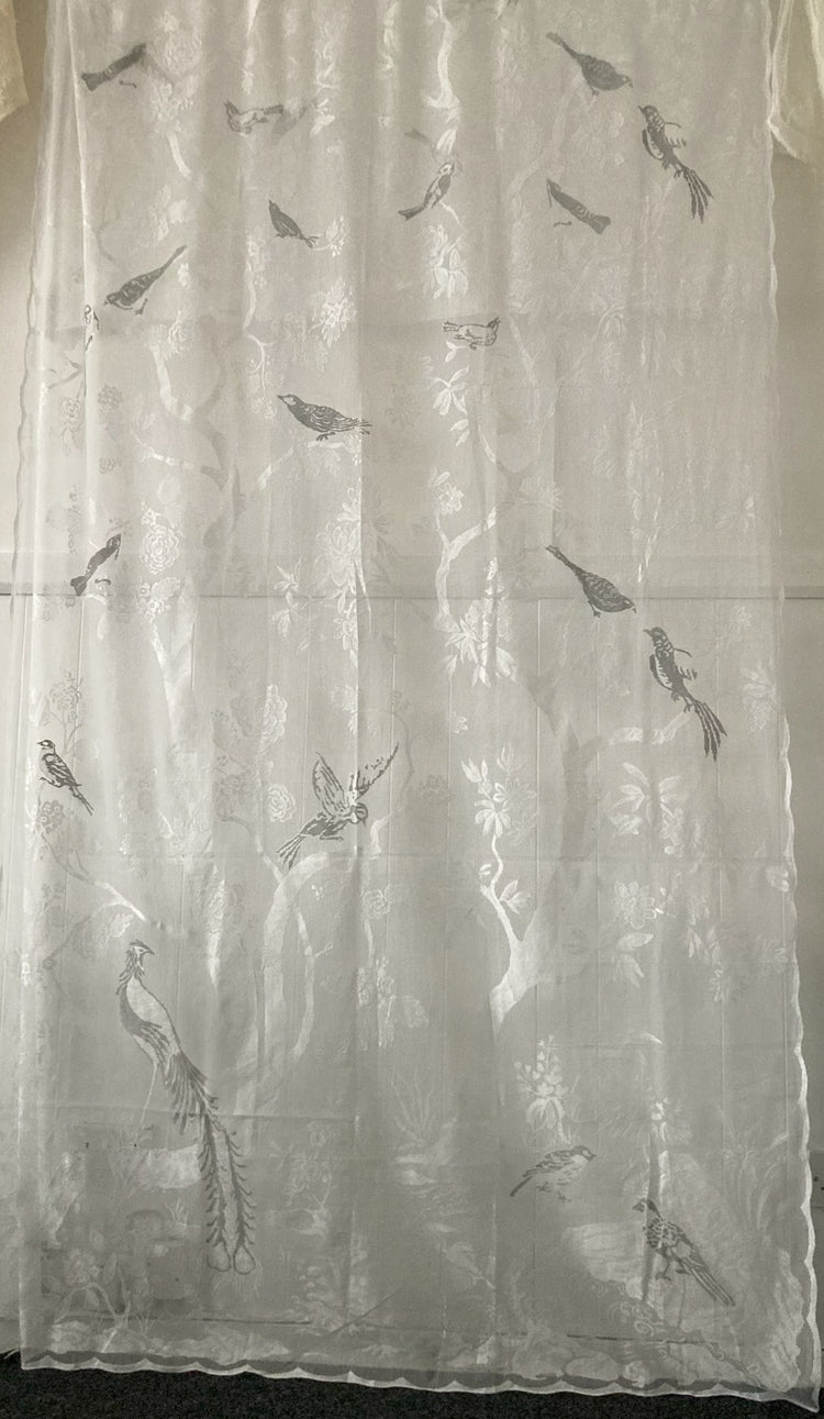 Flocked Paradiso Lace Panel