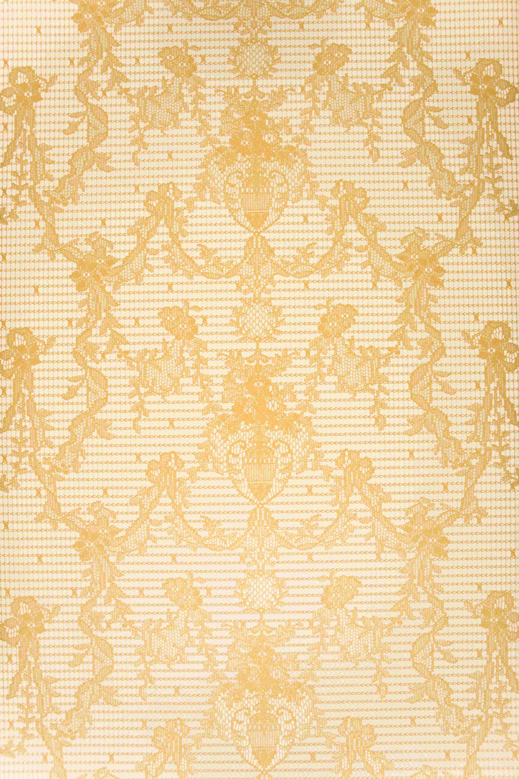 Ribbon Damask Wallpaper (Sample)
