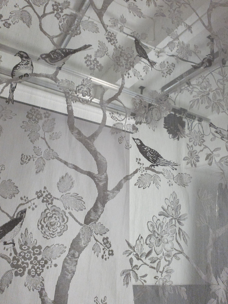 Flocked Paradiso Lace Panel